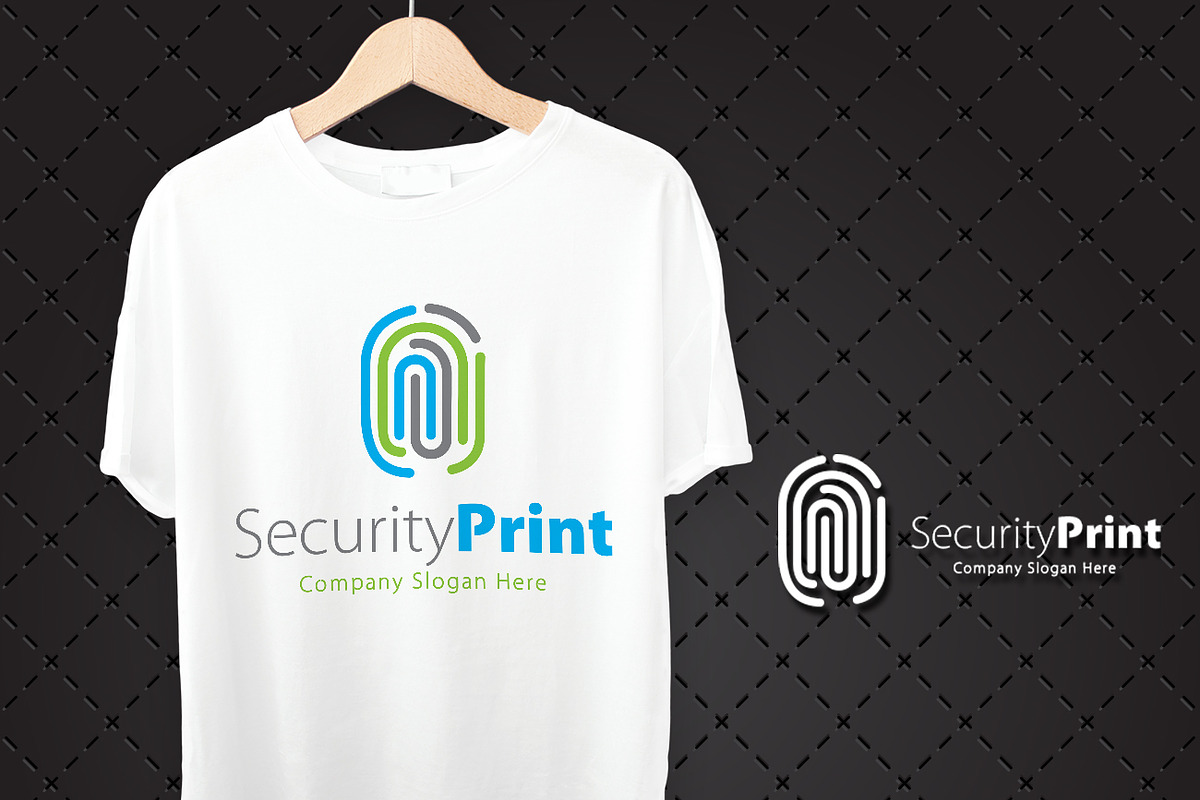 Security Print Logo, a Branding & Logo Template by Creative Dezing (Photo 3 of 6)