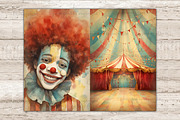 Circus Junk Journal Paper | Carnival, a Person Illustration by GlamArtZhanna (Thumbnail 6 of 10)
