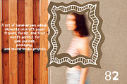 Kraft Paper Chalk Collage Elements, an Object Graphic by HabitusDesigns (Thumbnail 2 of 11)