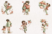 Whimsical Father and Child, a Seasonal Illustration by CreationArt (Thumbnail 4 of 5)