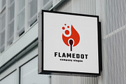 Flame Dot Logo, a Branding & Logo Template by Design_Planet (Thumbnail 4 of 4)