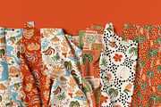Hand drawn tropical floral patterns, a Pattern Graphic by Tani Kuzminka (Thumbnail 5 of 22)