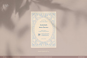 Rustic Whimsical Wedding Invitation, an Invitation Template by SabaIslam.Studio (Thumbnail 5 of 7)