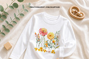 Bright Wildflower Watercolor Clipart, a Decorative Illustration by OKArtHub (Thumbnail 11 of 12)