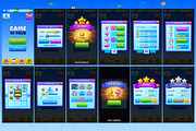 Game UI pack for mobile casual game, an UI Kit Template by KartInnka (Thumbnail 2 of 18)