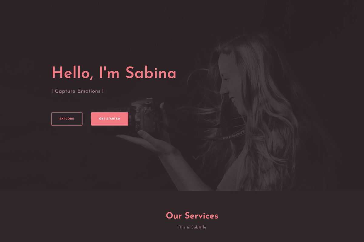 Portfolioline -Multipurpose theme, a WordPress Template by ThemeHunk (Photo 1 of 2)