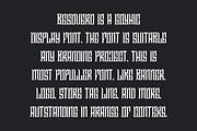 Besovero - Artdeco & Gothic Font, a Blackletter Font by QR Design Studio (Thumbnail 4 of 6)