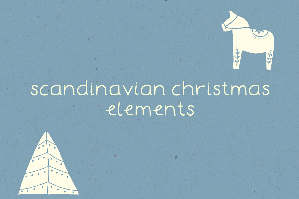 Scandinavian hand-drawn elements, an Object Illustration by StudioSonna (Photo 1 of 5)