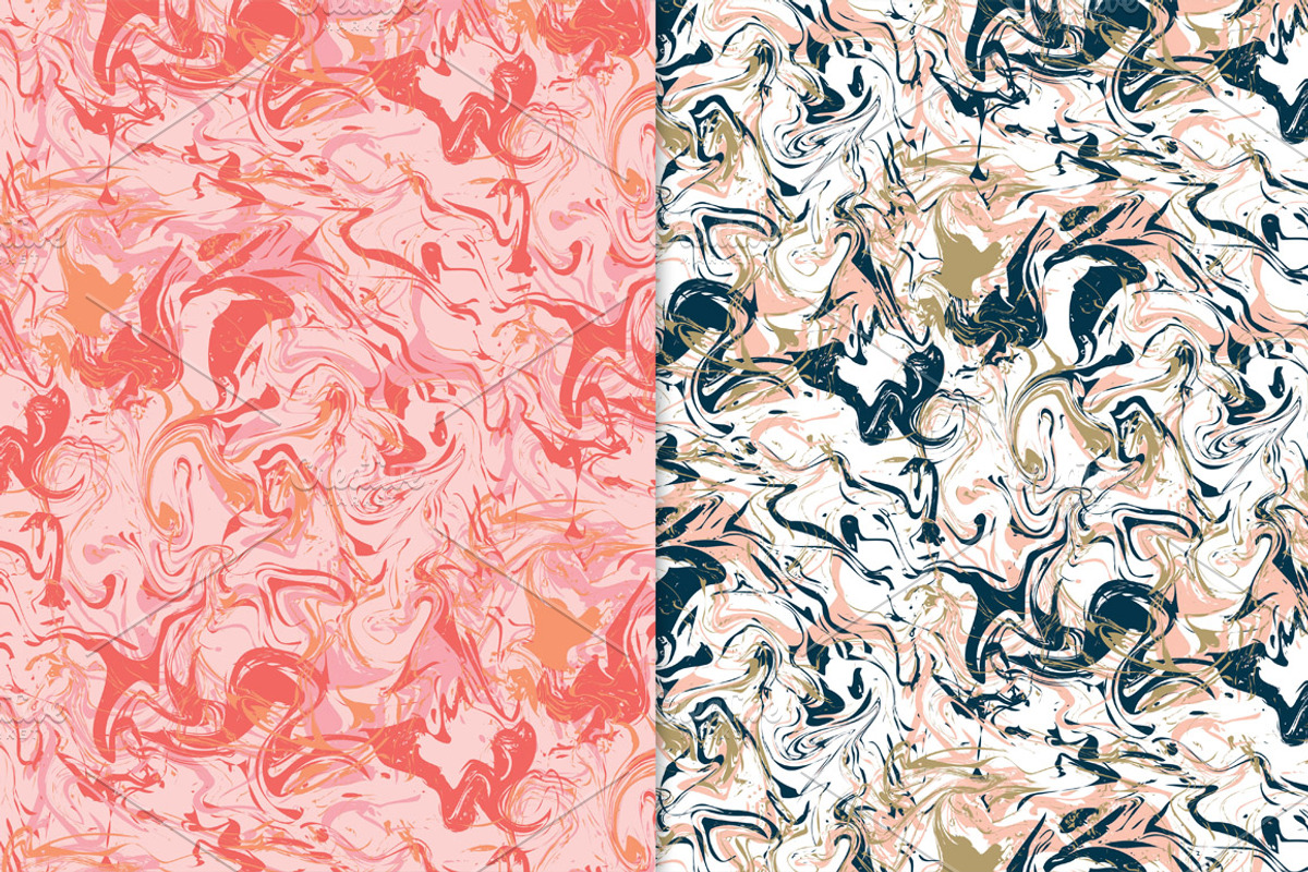 Vector Marbled Paper, a Pattern Graphic by patternpop studio (Photo 3 of 3)