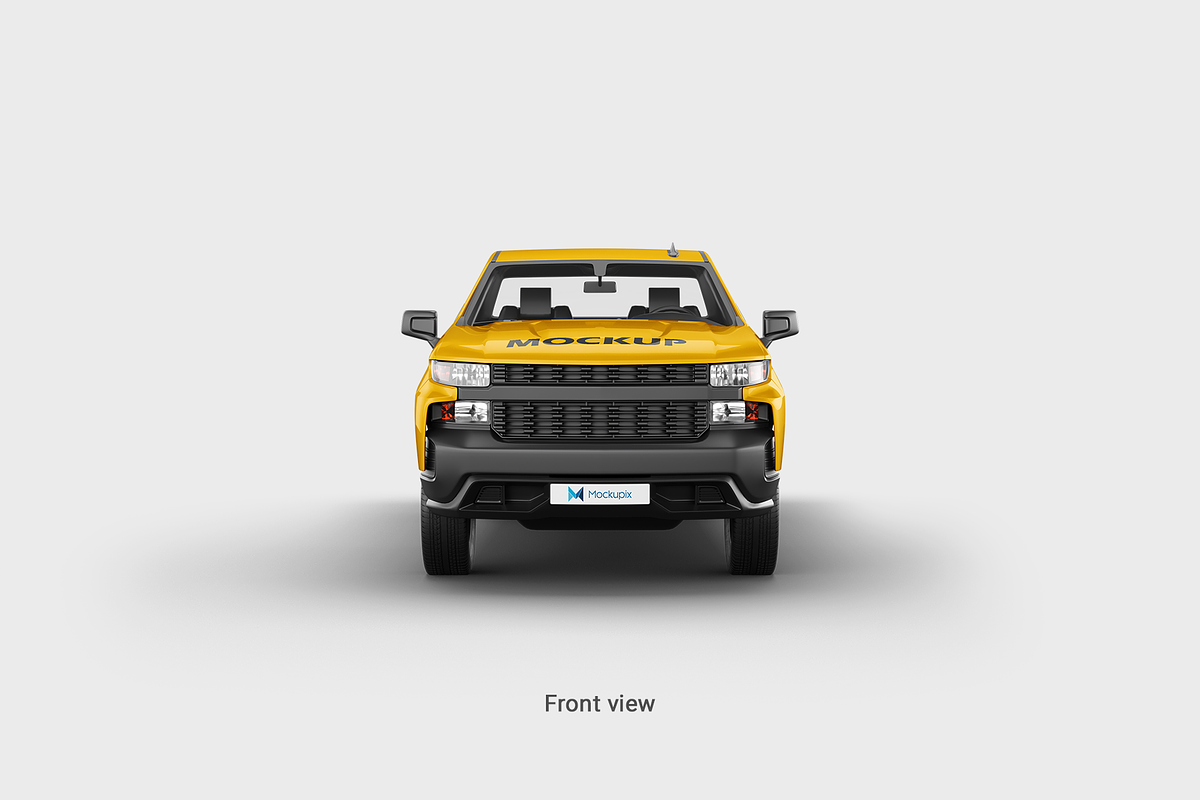 Pickup Mockup 2, an Advertising Mockup by Mockupix (Photo 6 of 9)