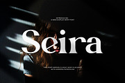 Seira || Modern Elegant Serif Font, a Serif Font by Ermedia Studio (Thumbnail 1 of 10)