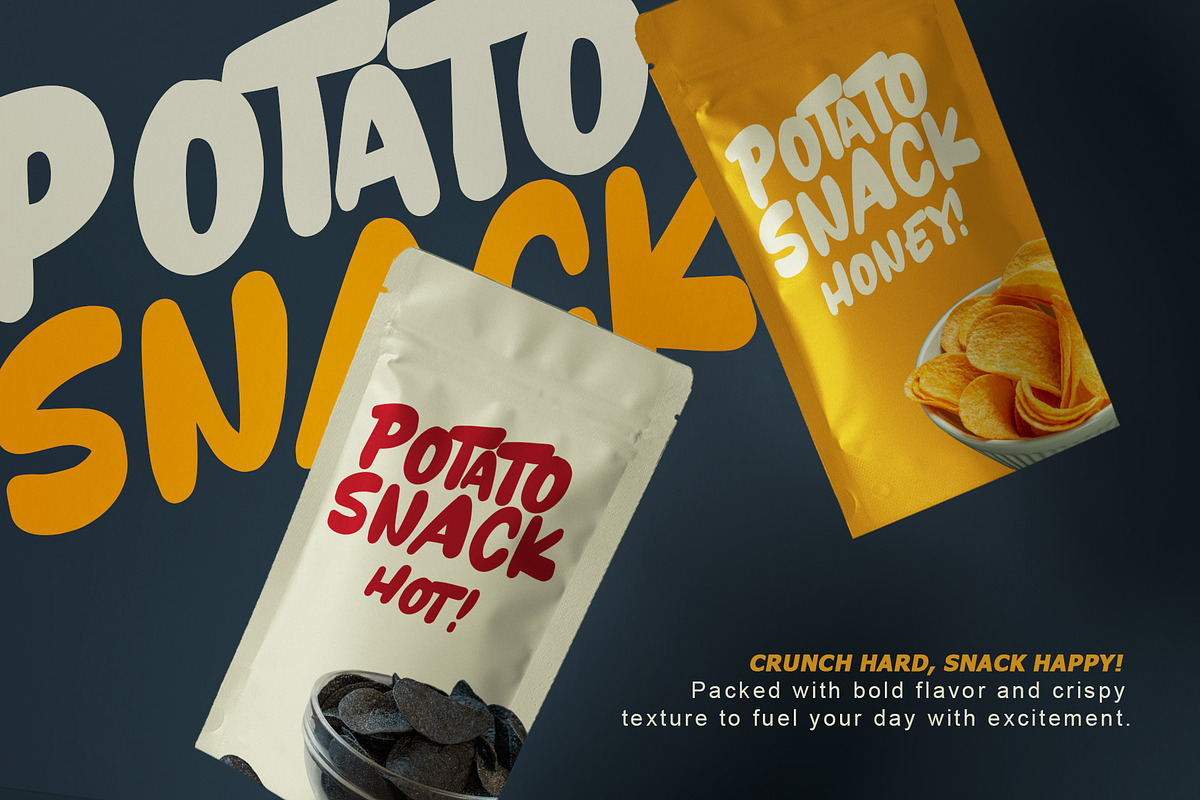Tacoliga – Bold Playful Display Font, a Handwritten Font by Letterara (Photo 12 of 15)
