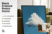 Black Framed Poster 2x3 PSD Mockup, a Household Mockup by Julian Adams (Thumbnail 2 of 3)
