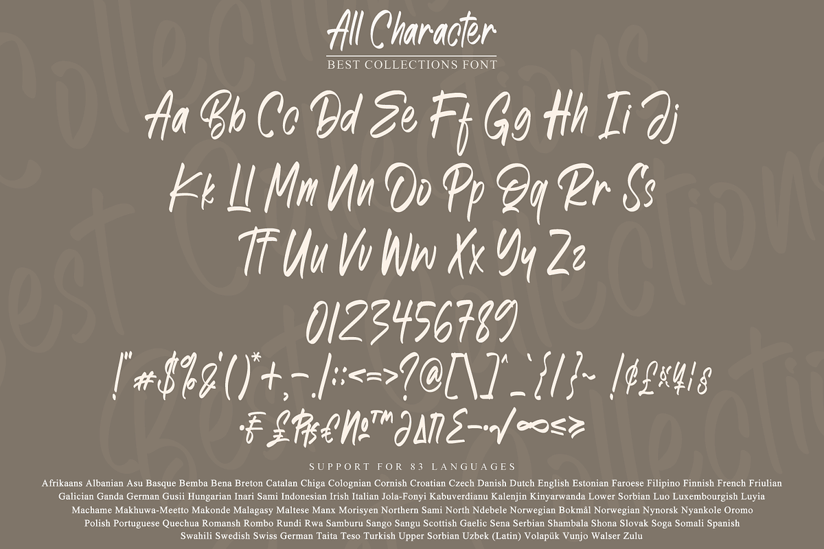 Best Collections//Contemporary Font, a Script Font by GDcreative (Photo 10 of 11)