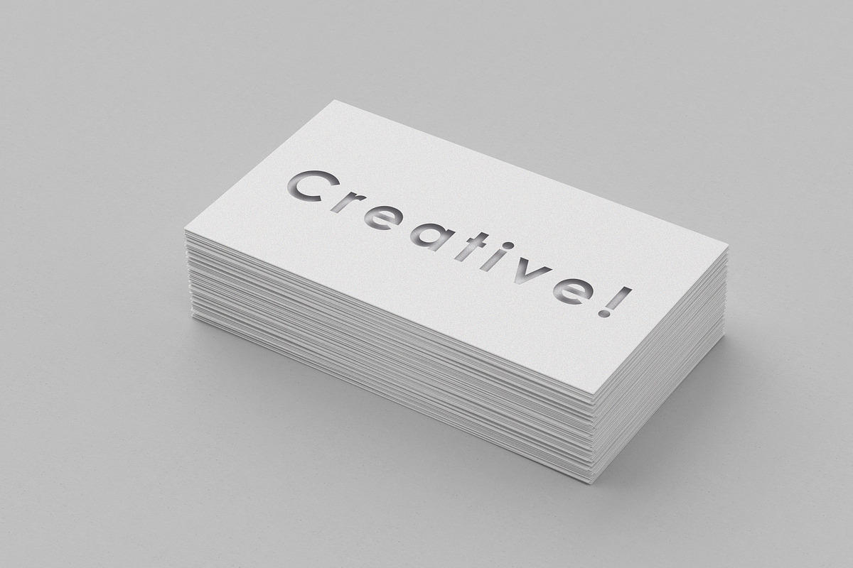 Engraved Business Card Bundle, a Business Card Template by GaiaaDesigns (Photo 1 of 6)