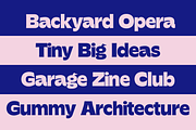 Gramble - display font, a Font by Press & Pen (Thumbnail 5 of 8)