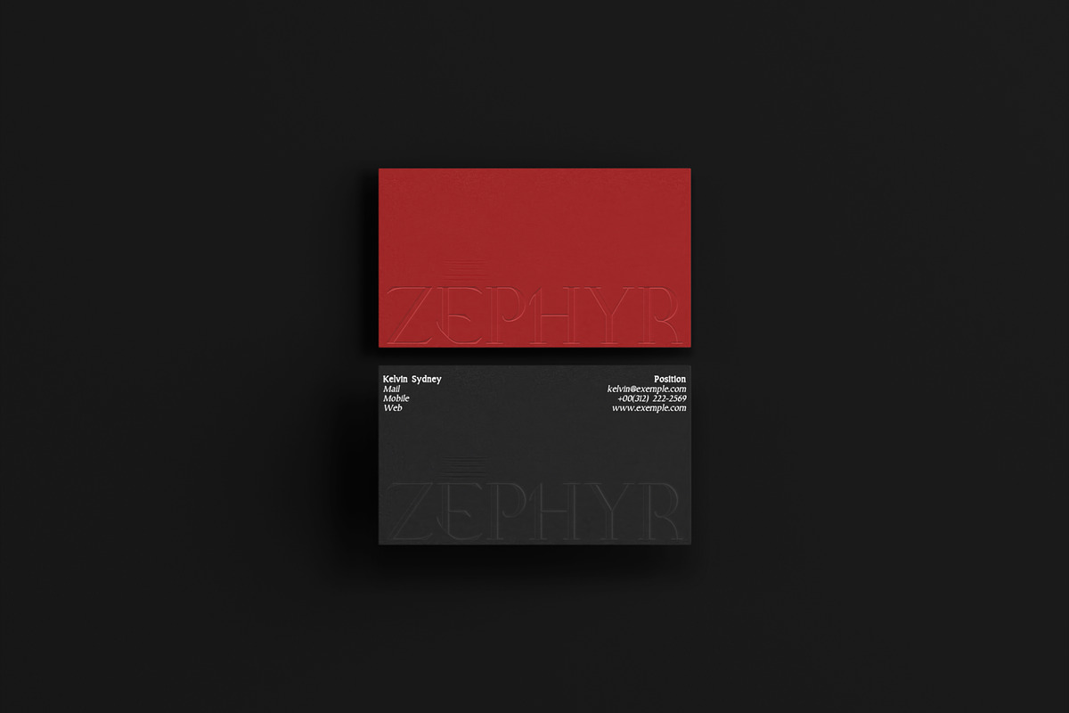Embossed Business Card Mockup, a Product Mockup by Zumrod (Photo 1 of 4)