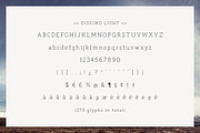 Dissimo Font Family (8 fonts), a Font by Verg Shop (Thumbnail 17 of 24)