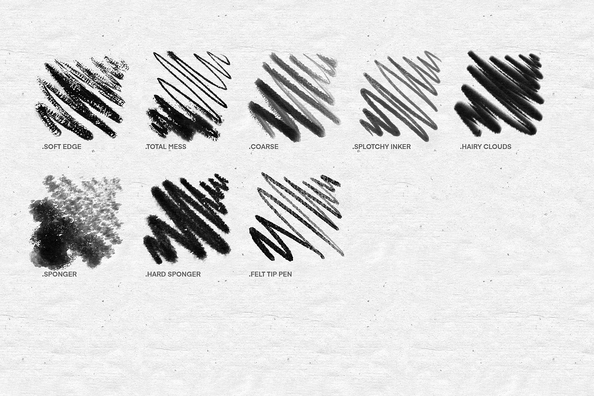 Ink Brushes For Procreate, a Brush Add-On by Nuclear Brushes (Photo 9 of 10)