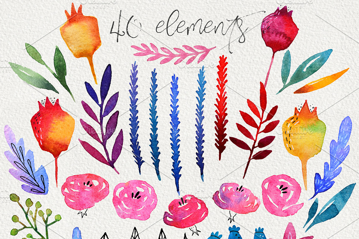 Autumn liquor. Watercolor set, a Decorative Illustration by Astel (Photo 2 of 6)