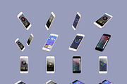 Mockup Bundle: 76 Apple devices, an iPhone Mockup by Designerbundle (Thumbnail 3 of 3)