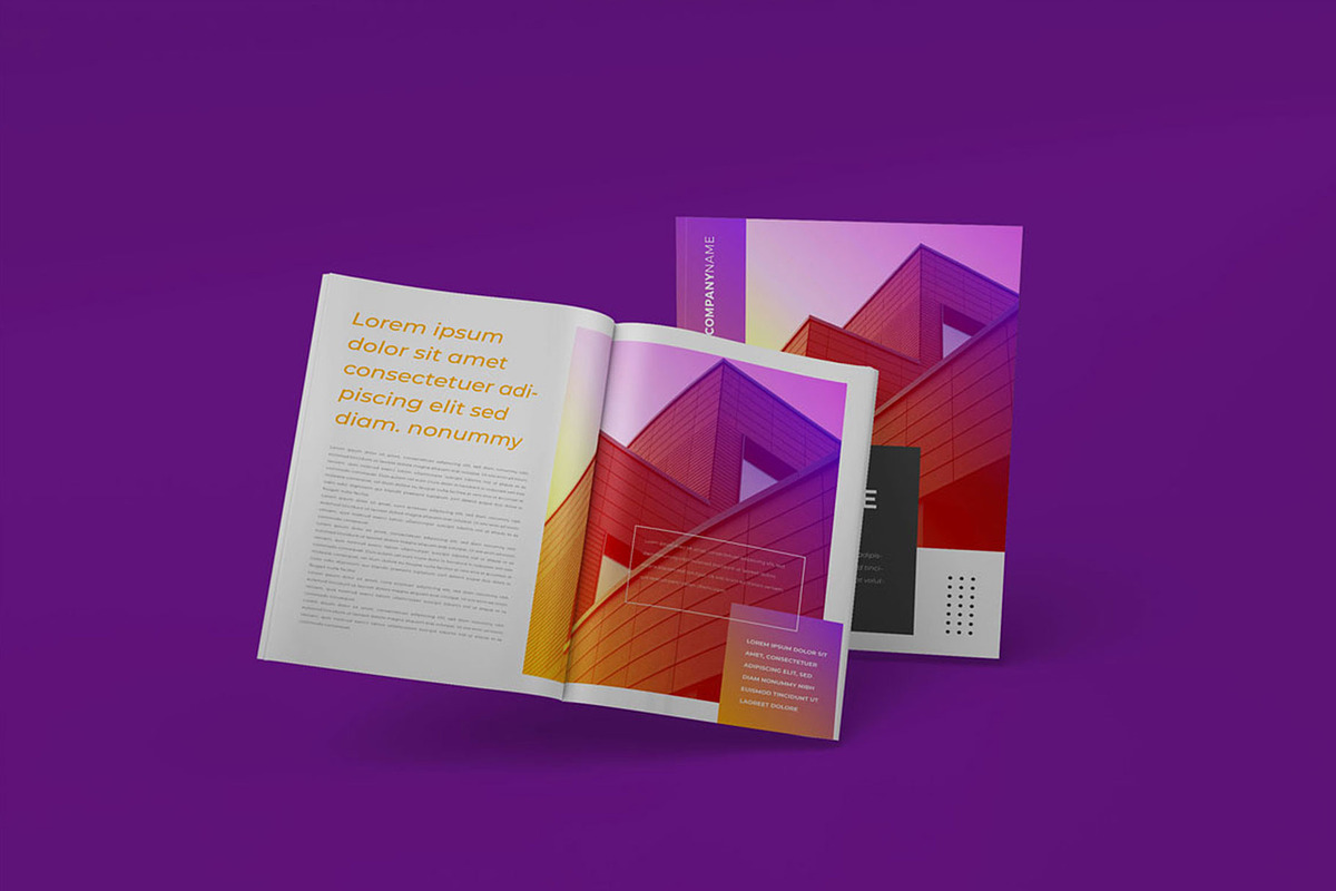 Clean Magazine Mock Ups, a Print Template by Thirtypath Studio (Photo 2 of 6)