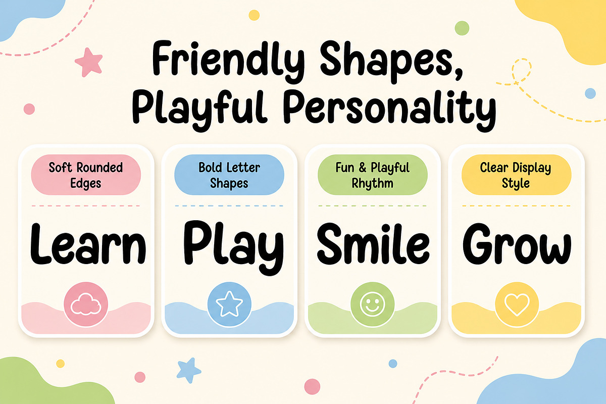 Little Learners, a Handwritten Font by Wow Magic (Photo 3 of 5)