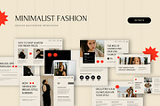 Minimalist Fashion - Keynote, a Presentation Template by AQR Studio (Thumbnail 1 of 3)