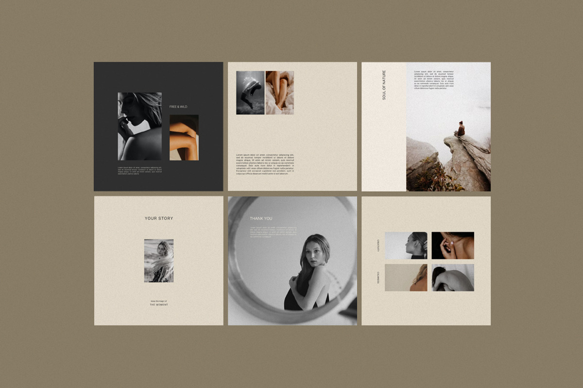 Soul | Canva Social Media Templates, a Social Media Template by Studio Fink (Photo 2 of 5)