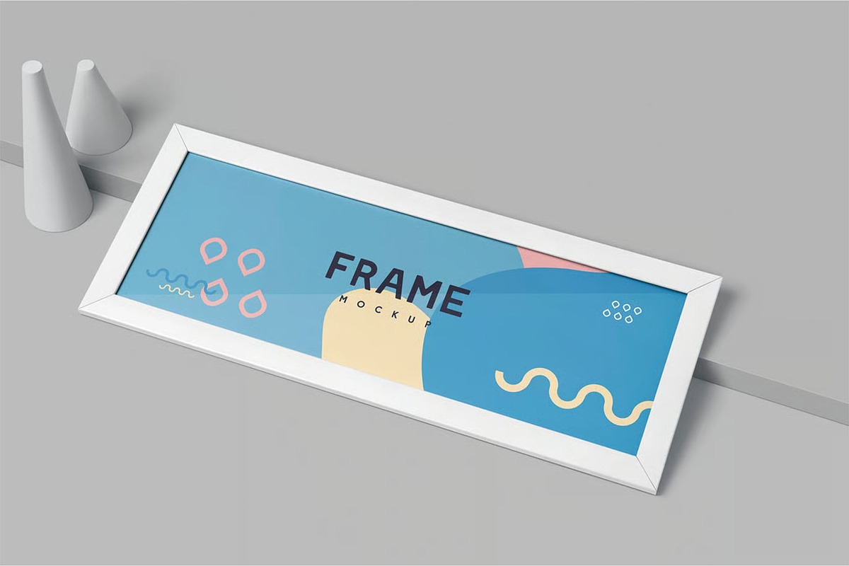 Landscape Frame Mockups, an Advertising Mockup by megostudi0 (Photo 7 of 7)