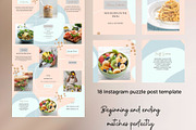 Food Instagram Template Bundle, a Social Media Template by Deepa Template Studio (Thumbnail 8 of 17)