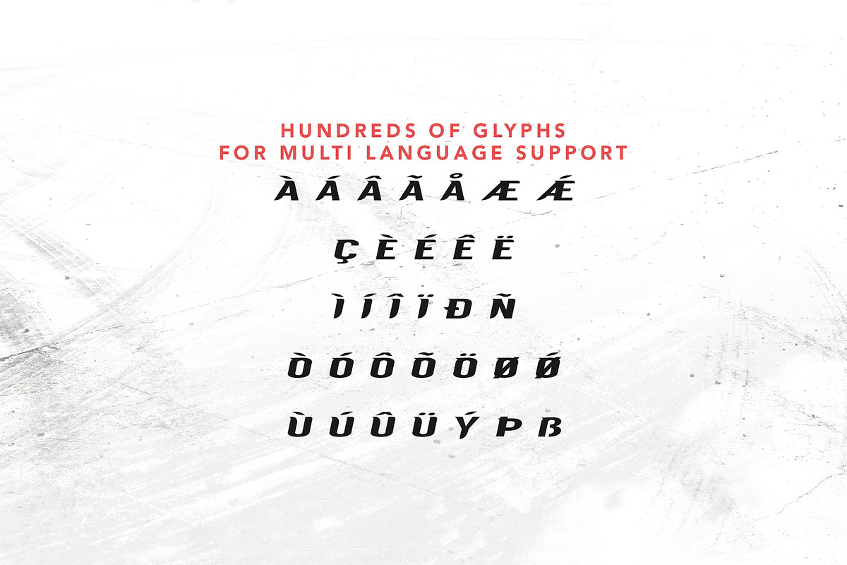 Drift Typeface preview 7