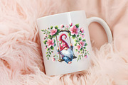 Spring Gnome Sublimation Clipart, an Illustration by RobertsArt (Thumbnail 3 of 7)