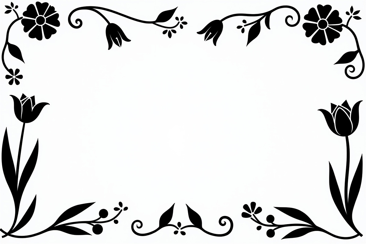 Decorative Flower Frame Bundle, an Illustration by Designs_River (Photo 10 of 10)