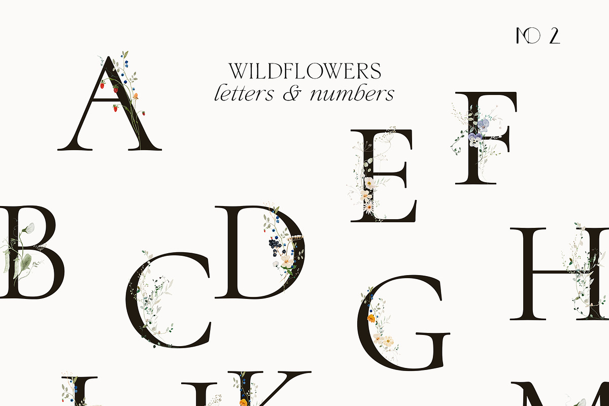 WILDFLOWERS tiny watercolor floral, a Decorative Illustration by Lana Elanor (Photo 11 of 15)