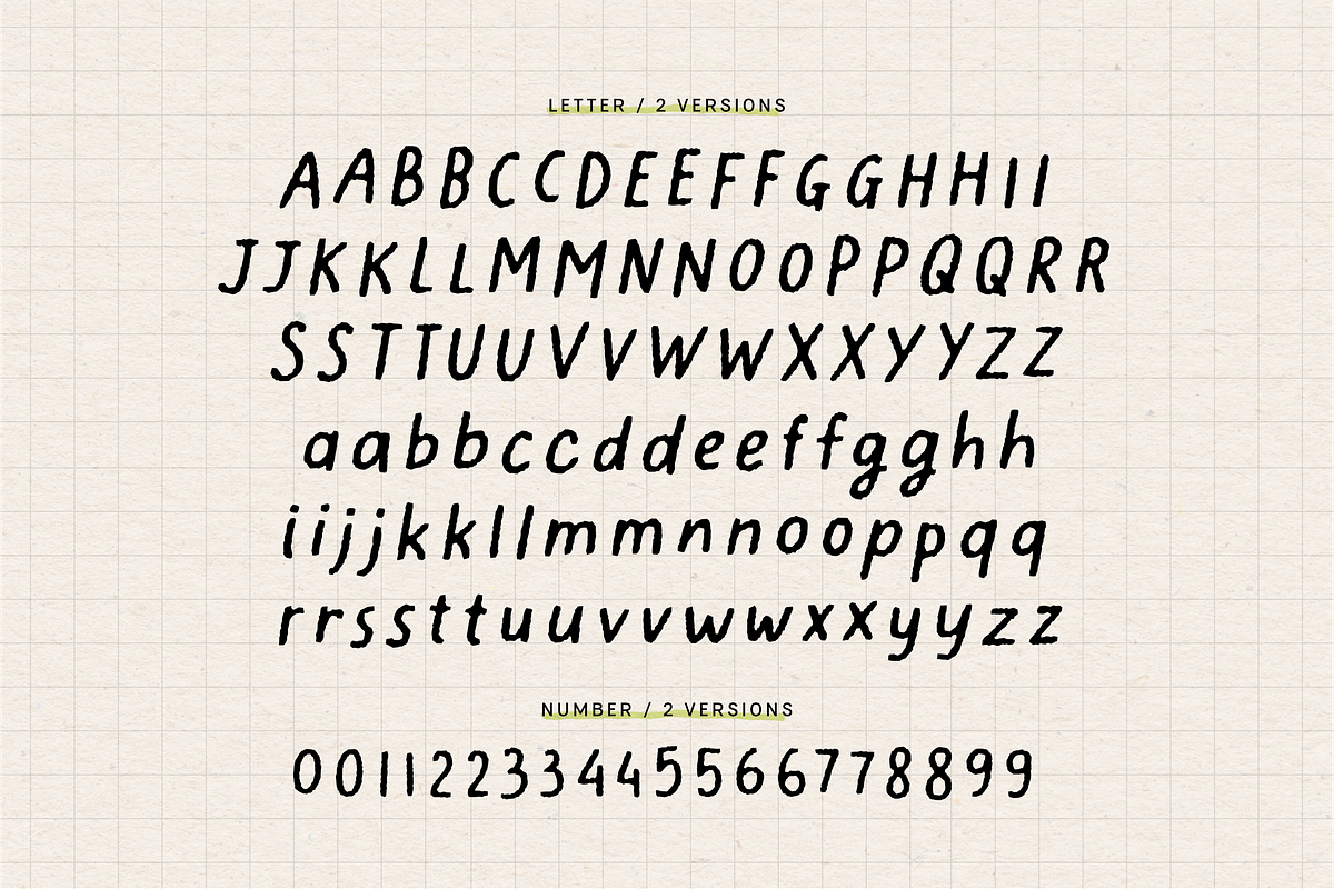 ELASTIQUE STYLO | Font Family, a Handwritten Font by type peace (Photo 13 of 18)