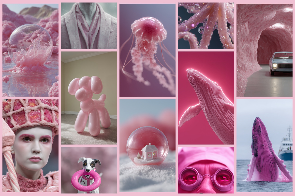 Dreamy Pink Futuristic & Space, an Arts & Entertainment Photo by AI Petr Creative Agency (Photo 3 of 6)