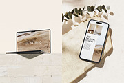 Lush Device Mockup Collection, an iPhone Mockup by Mockup Line (Thumbnail 5 of 11)