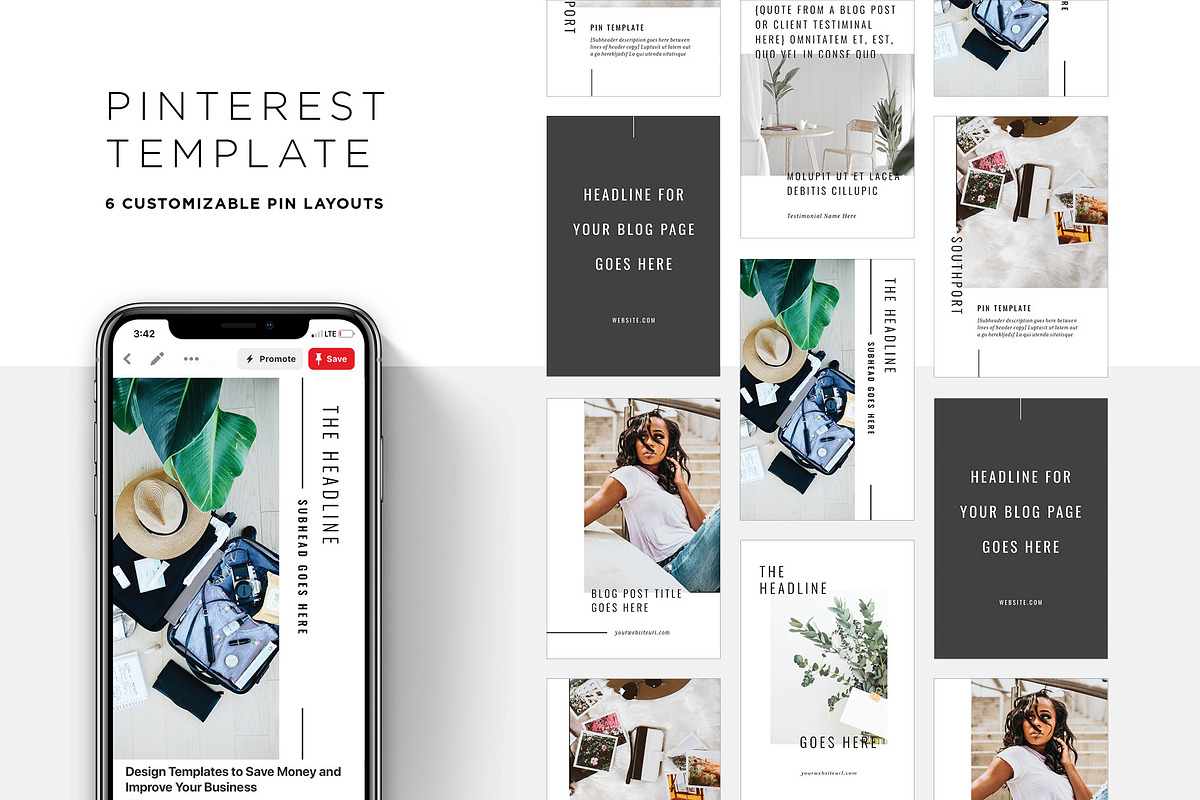 Southport Creative Template Bundle, a Templates & Theme by Christie Evenson (Photo 6 of 11)