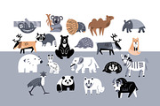 Sunny Animals: Map & Poster Creator, an Animal Illustration by ArtyCats (Thumbnail 4 of 17)