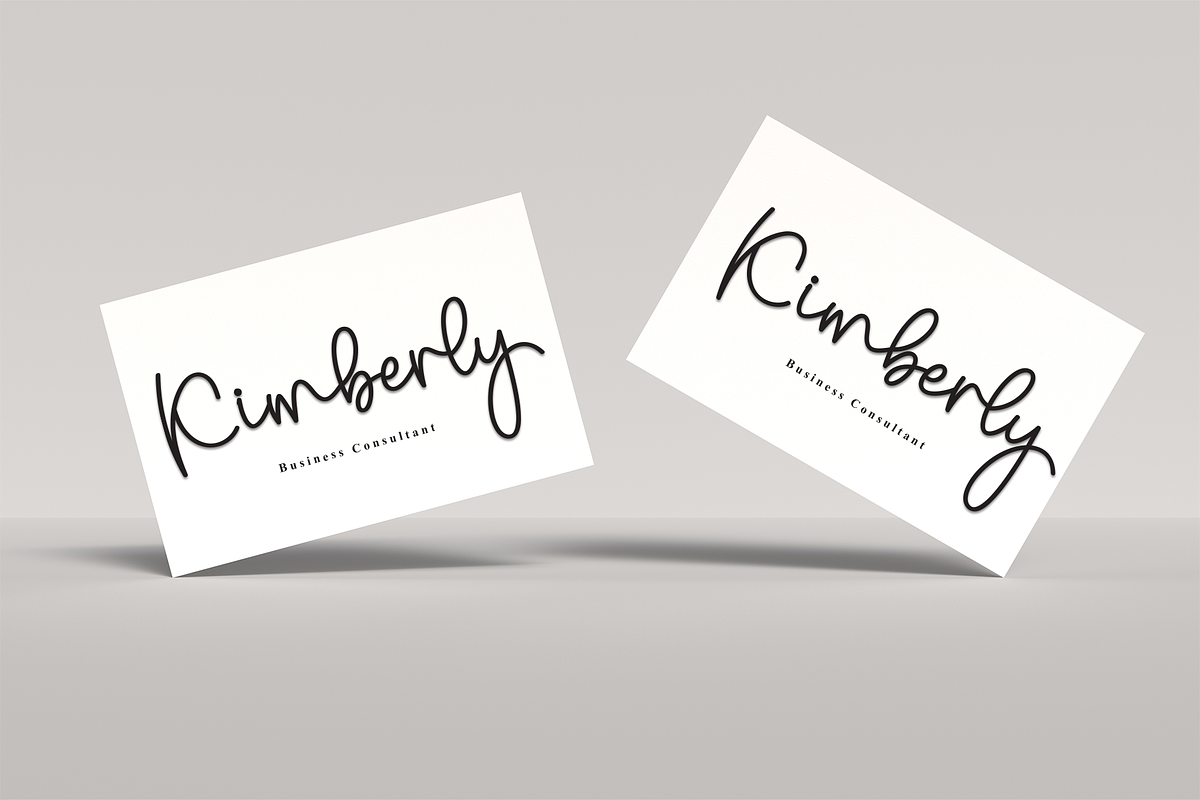 Mickey | Script Font, a Handwritten Font by Scratchones (Photo 4 of 9)