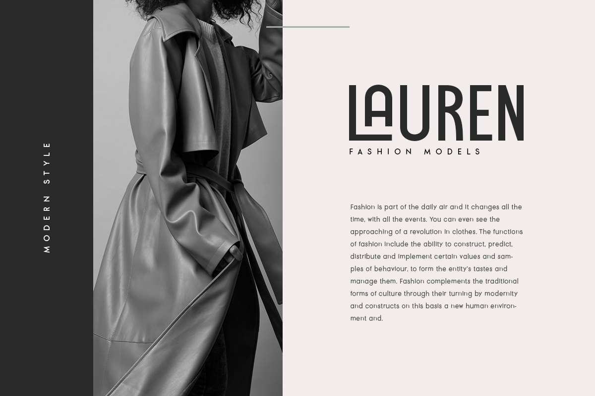 Art Galleria - Modern Display Font, a Sans Serif Font by Sensatype (Photo 11 of 12)