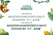 Jungle Paradise Font, a Font by Lollipop Hand Drawn (Thumbnail 5 of 7)