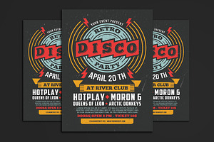 Retro Disco Flyer