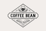 Vintage Line Coffee Logo Emblem, a Branding & Logo Template by zdson (Thumbnail 2 of 2)