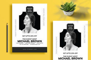 Fashion Flyer Design Template, a Flyer Template by MightyDesign