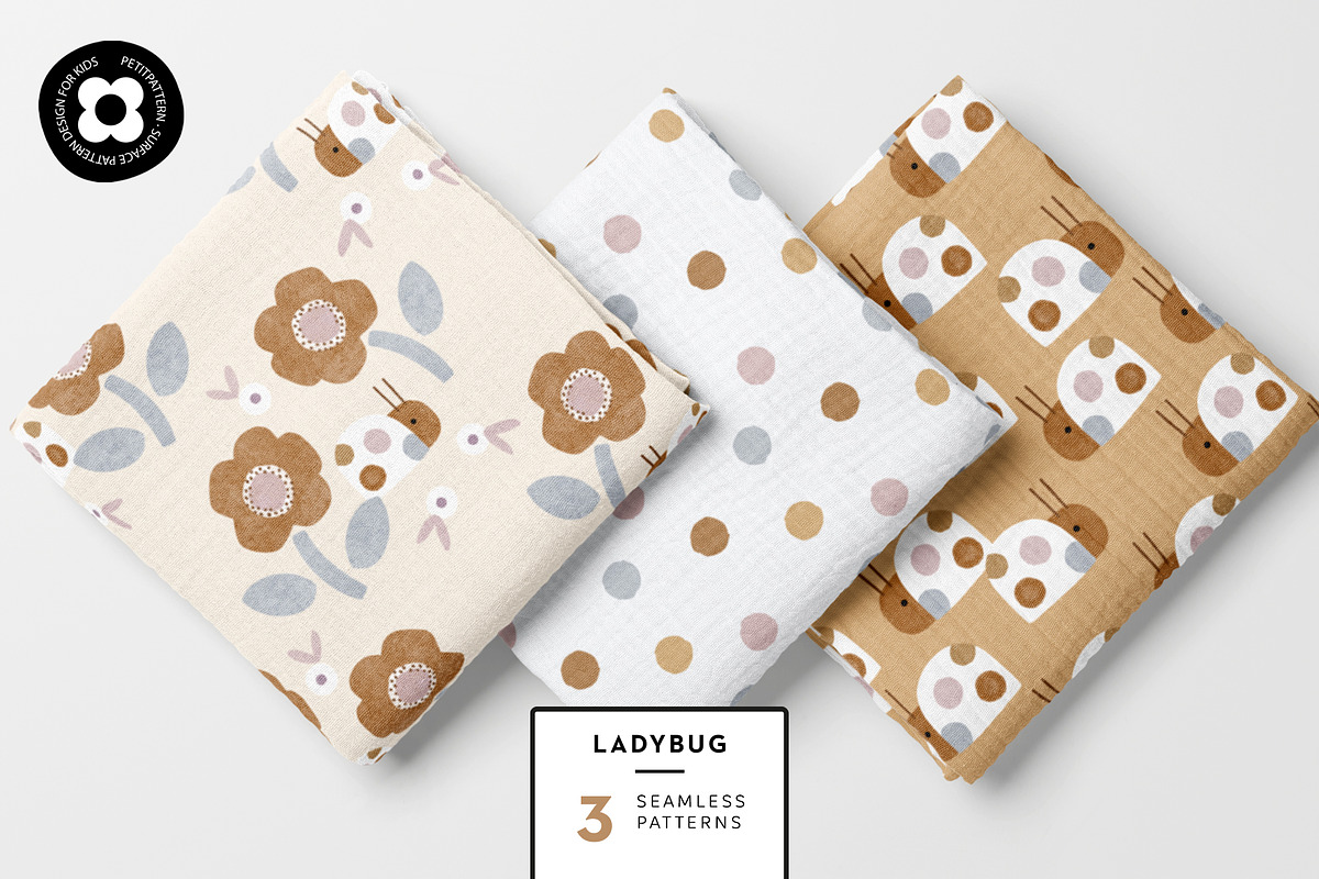 Ladybug, a Pattern Graphic by Muriel Petitpattern (Photo 1 of 5)