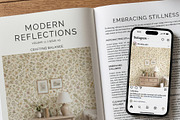 Farmhouse Wallpaper Mockup PSD, a Household Mockup by 1001 mockups (Thumbnail 5 of 10)
