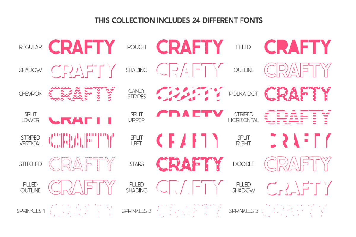 The Crafty Collection (24 Fonts), a Font by Salt & Pepper Designs (Photo 12 of 36)