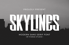 Skylines - Modern Sans Serif